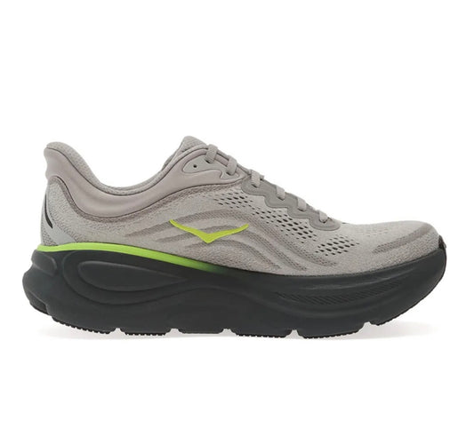 נעלי Hoka Bondi 9 Dark Grey Yellow מקוריות בעיצוב אופנתי עכשווי לקידום אתר