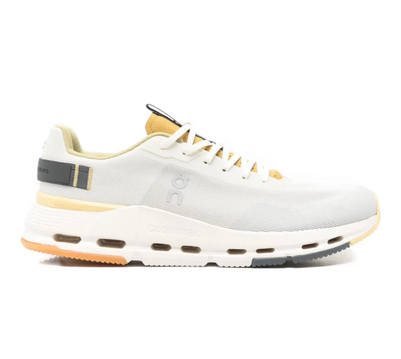 On Cloudnova Grey Yellow