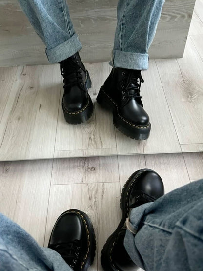Doctor Martens Boots Platform Black