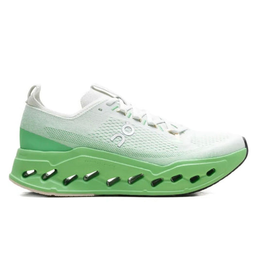 On Cloudsurfer White Green