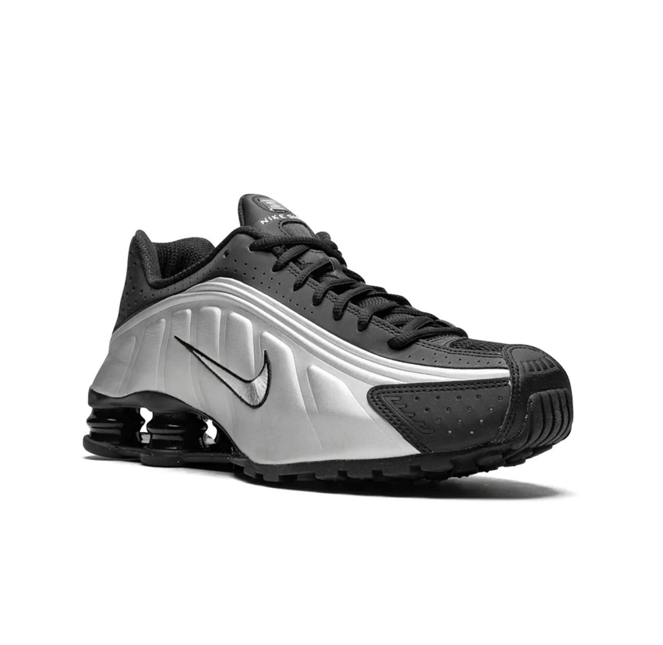 Nike Shox R4 Silver Black