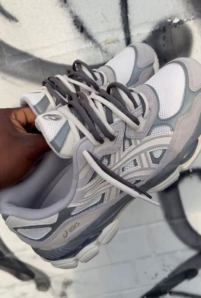Asics Gel NYC Natural Grey מידות 41.5,45