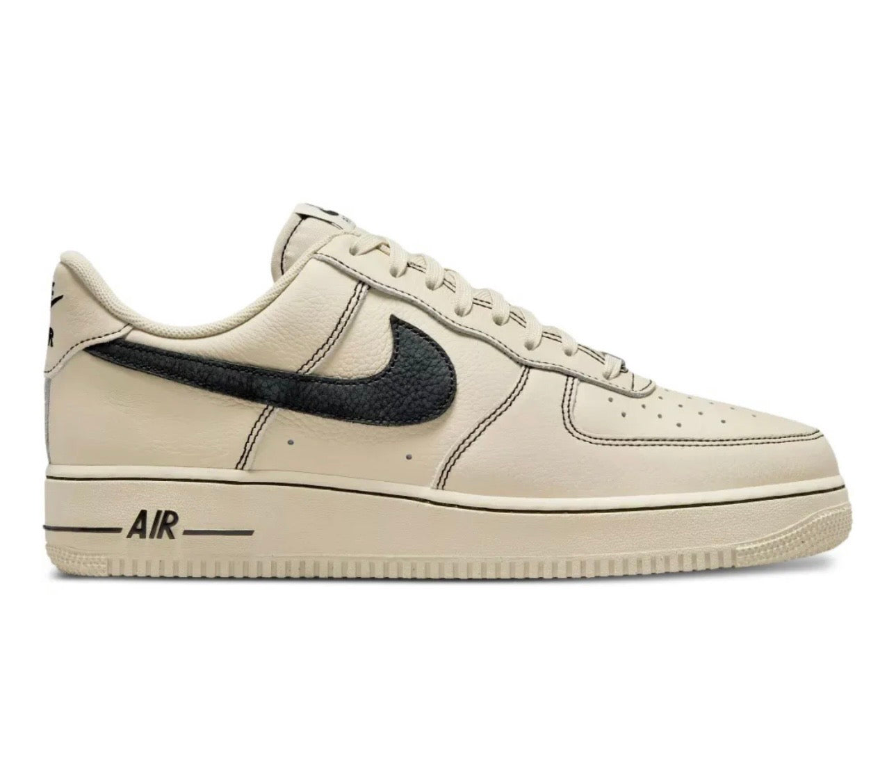 נעלי Nike AIR FORCE 1 Cream Black מקוריות בעיצוב אופנתי עכשווי לקידום אתר