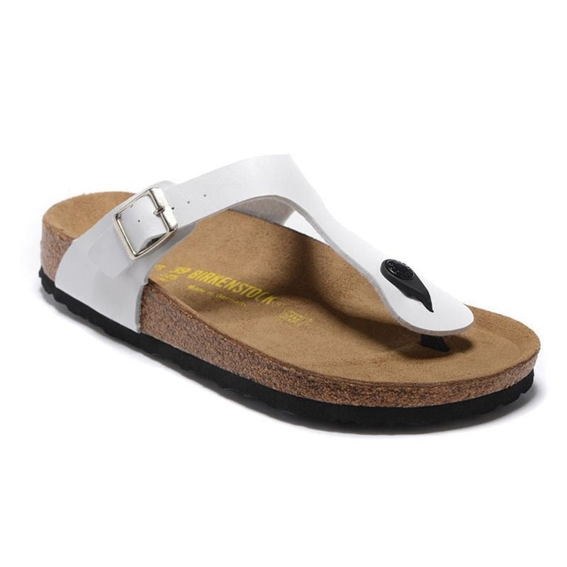 נעלי Birkenstock Gizeh White מקוריות בעיצוב אופנתי עכשווי לקידום אתר