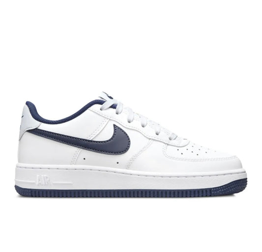 נעלי Nike AIR FORCE 1 White Navy Blue מקוריות בעיצוב אופנתי עכשווי לקידום אתר