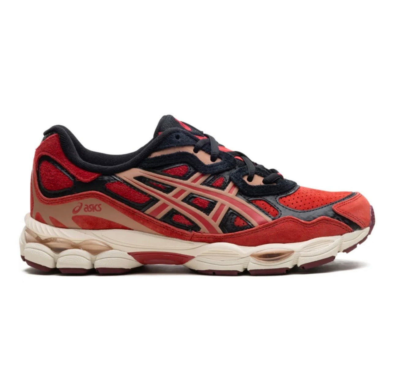 נעלי ASICS Gel NYC Red מקוריות בעיצוב אופנתי עכשווי לקידום אתר