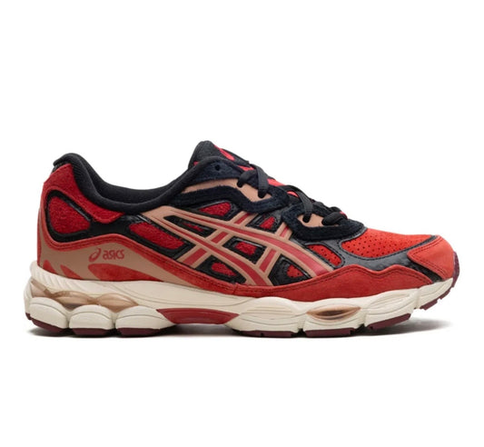 נעלי ASICS Gel NYC Red מקוריות בעיצוב אופנתי עכשווי לקידום אתר