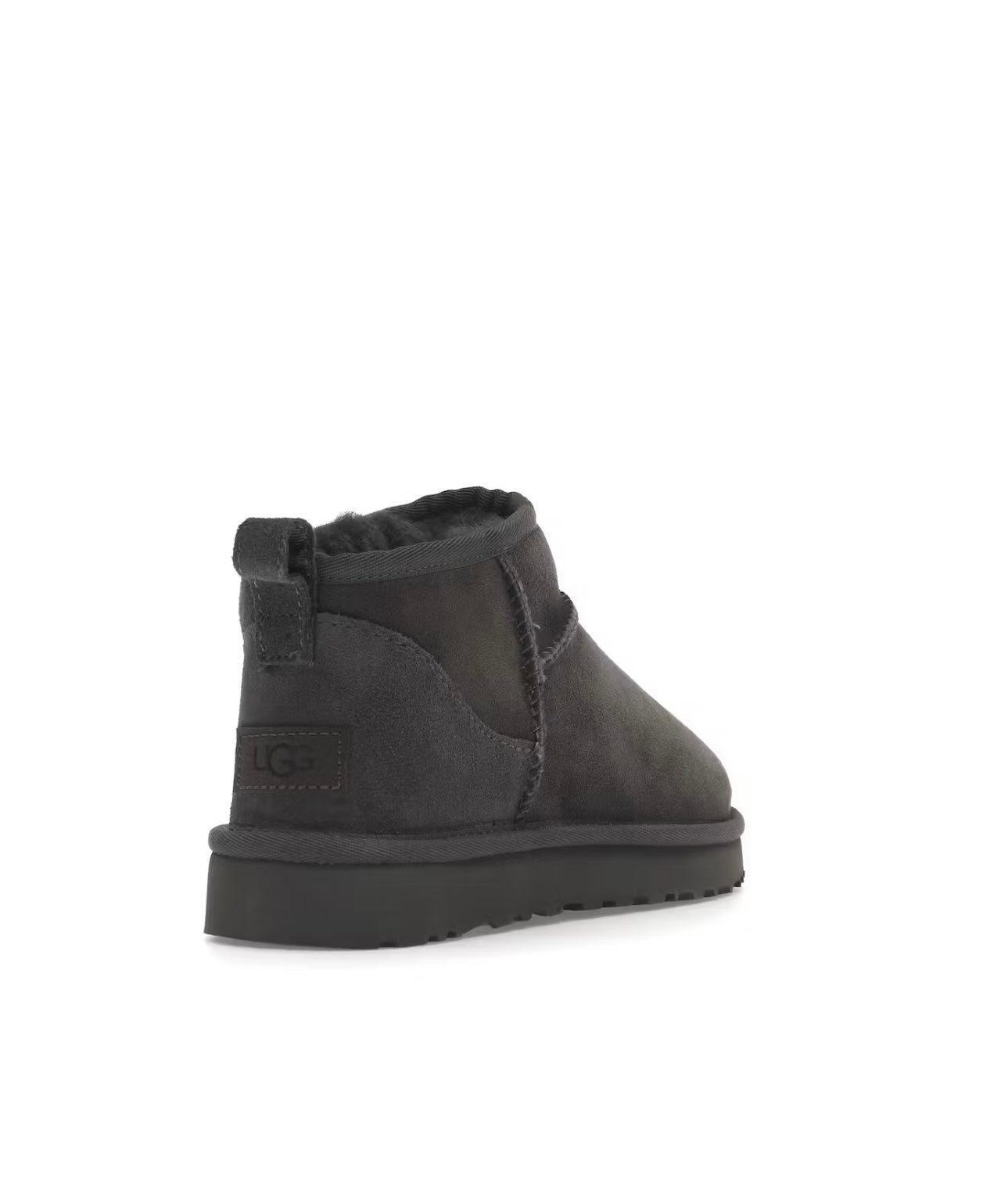 Ugg classic ultra mini ankle boots grey