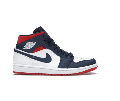 נעלי Air Jordan 1 Mid SE USA מקוריות בעיצוב אופנתי עכשווי לקידום אתר