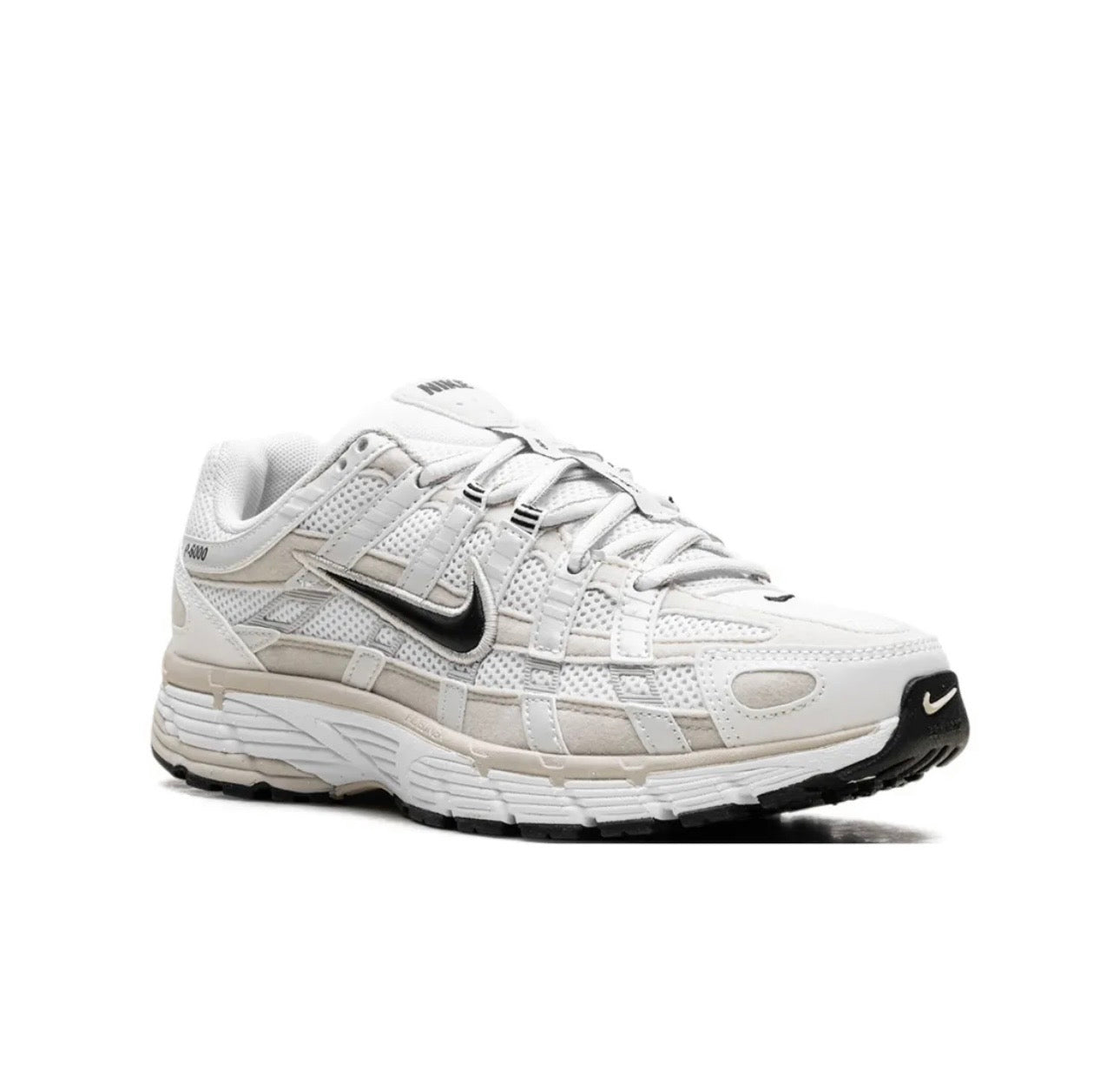 Nike P6000 White Cream Black