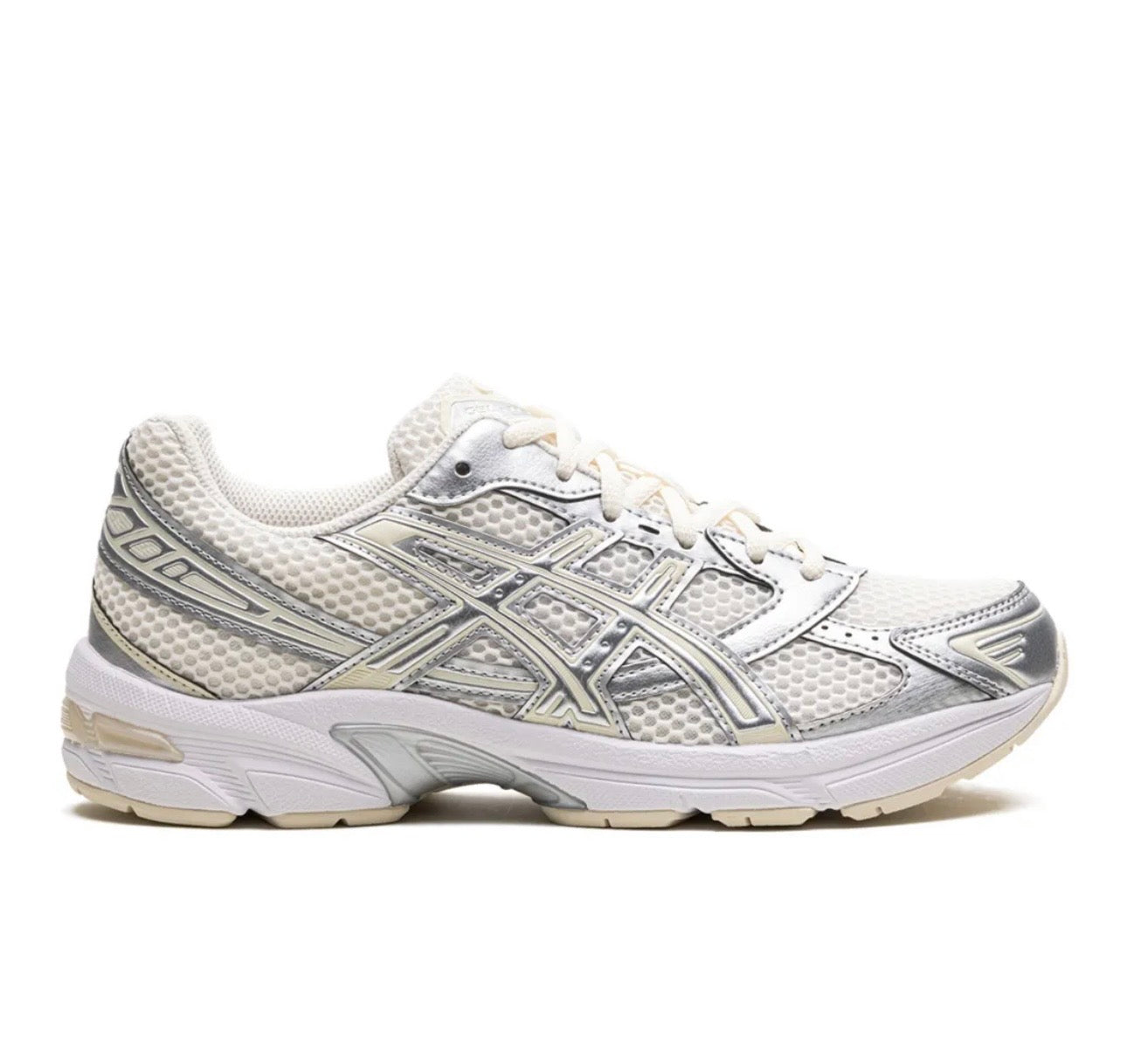 נעלי ASICS Gel 1130 silver cream מקוריות בעיצוב אופנתי עכשווי לקידום אתר