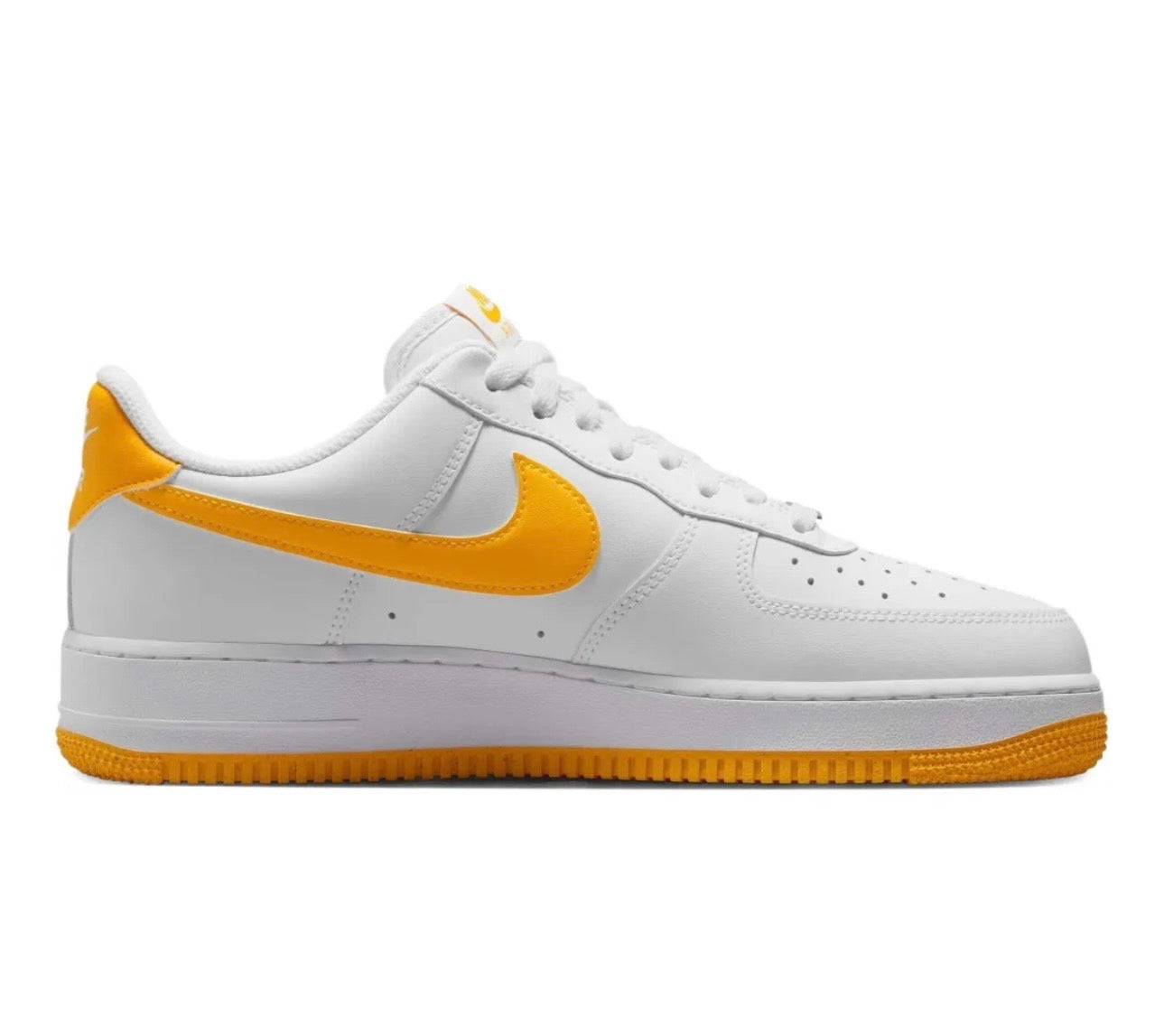 Nike AIR FORCE 1 White Yellow