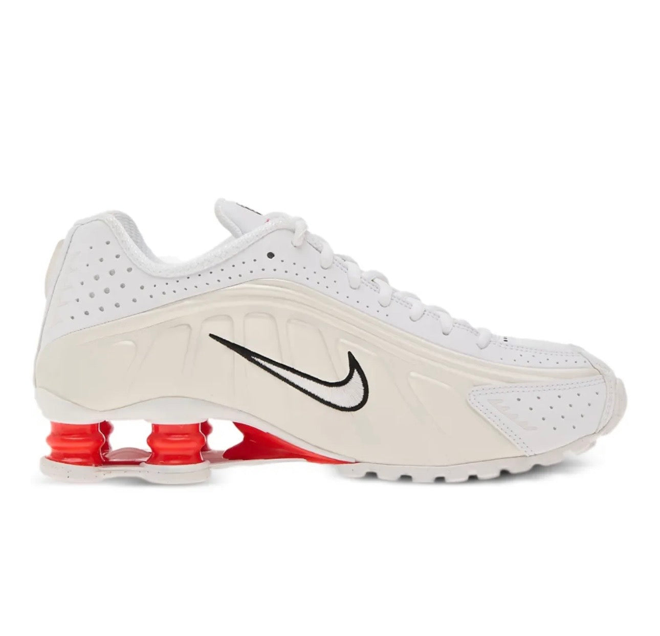 נעלי Nike Shox R4 Cream Red מקוריות בעיצוב אופנתי עכשווי לקידום אתר