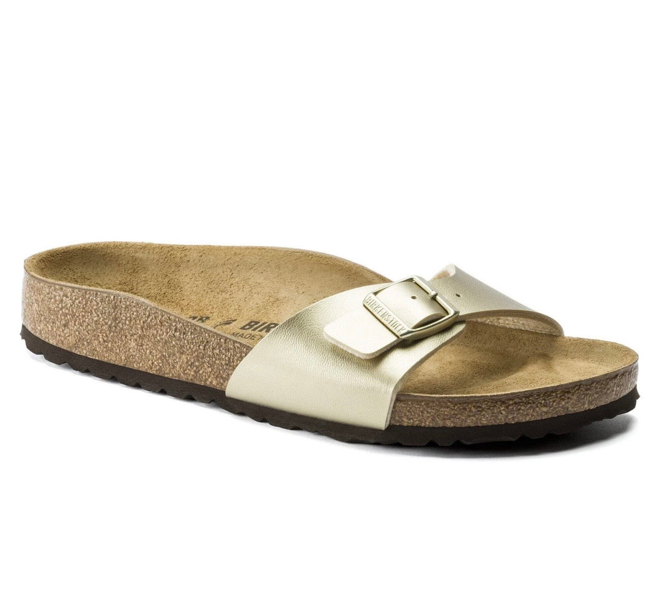 נעלי Birkenstock Madrid Gold מקוריות בעיצוב אופנתי עכשווי לקידום אתר