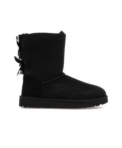 נעלי Ugg Bailey bow II boots black מקוריות בעיצוב אופנתי עכשווי לקידום אתר