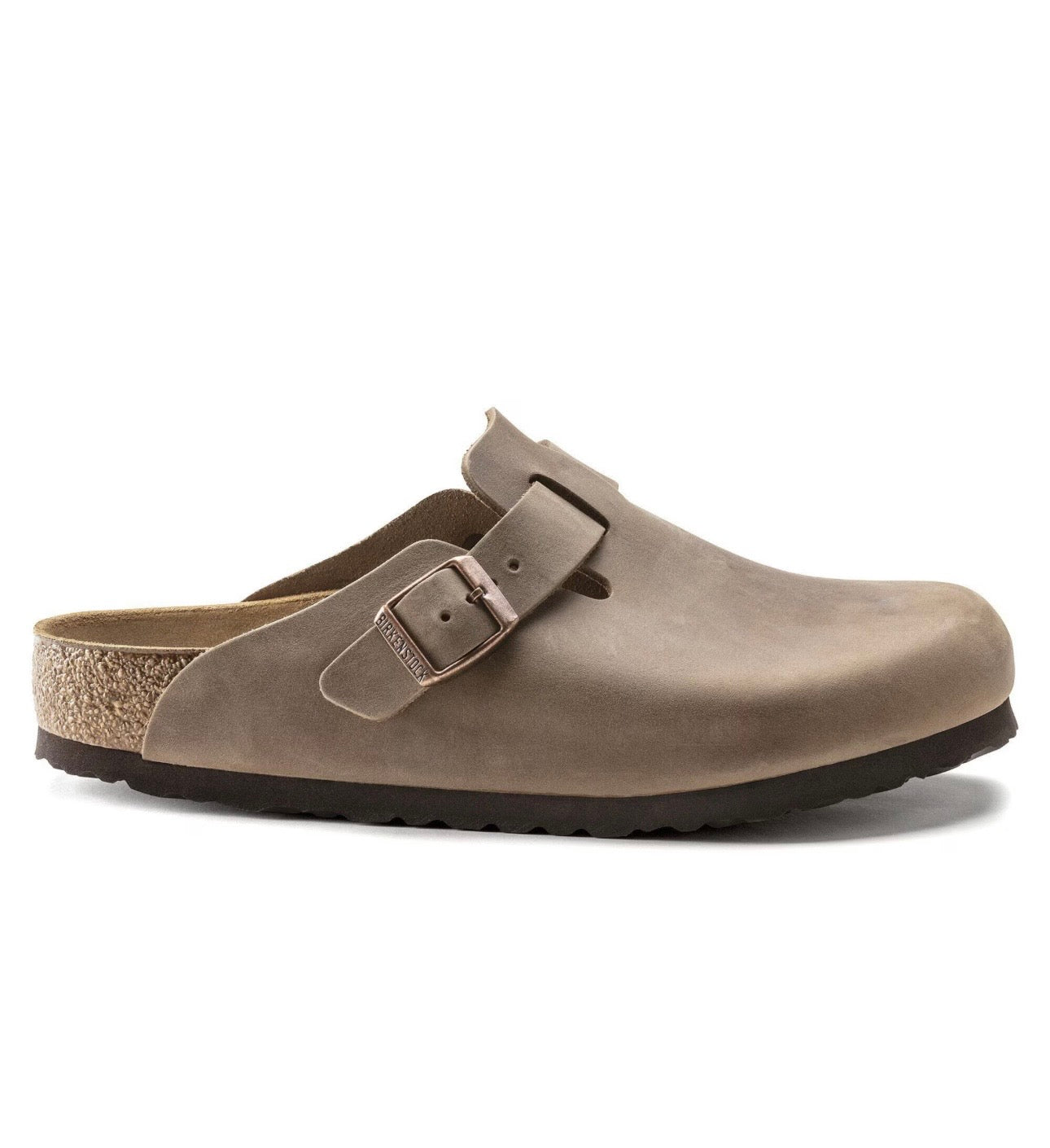 נעלי Birkenstock Boston leather oiled tobacco brown מקוריות בעיצוב אופנתי עכשווי לקידום אתר