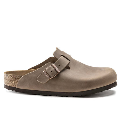 נעלי Birkenstock Boston leather oiled tobacco brown מקוריות בעיצוב אופנתי עכשווי לקידום אתר