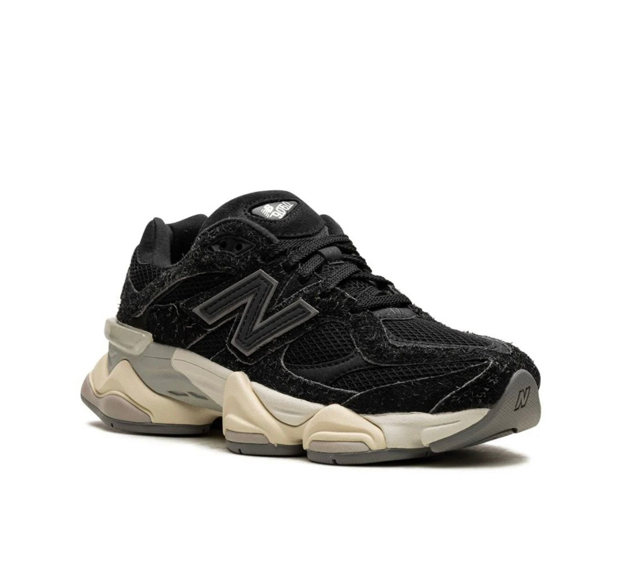 New Balance 9060 Suede black lace up