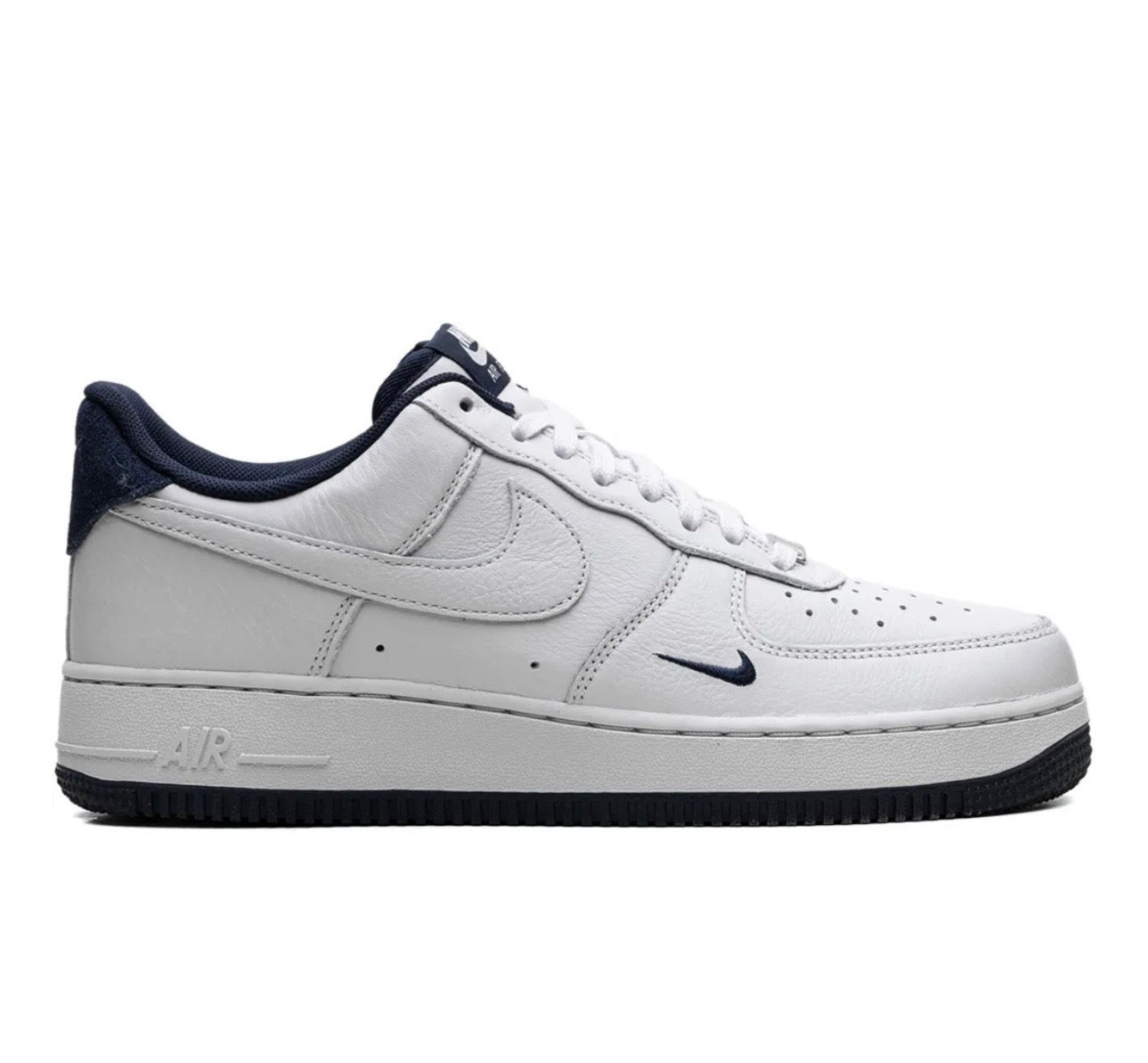 Nike AIR FORCE 1 White Navy Blue