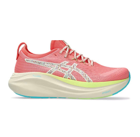 נעלי Asics Nimbus 27 Light Pink מקוריות בעיצוב אופנתי עכשווי לקידום אתר