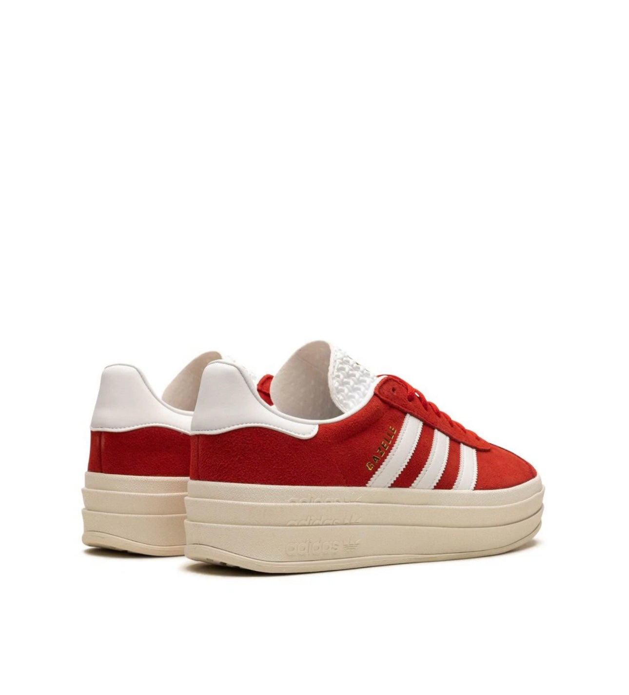 Adidas gazelle platform Red