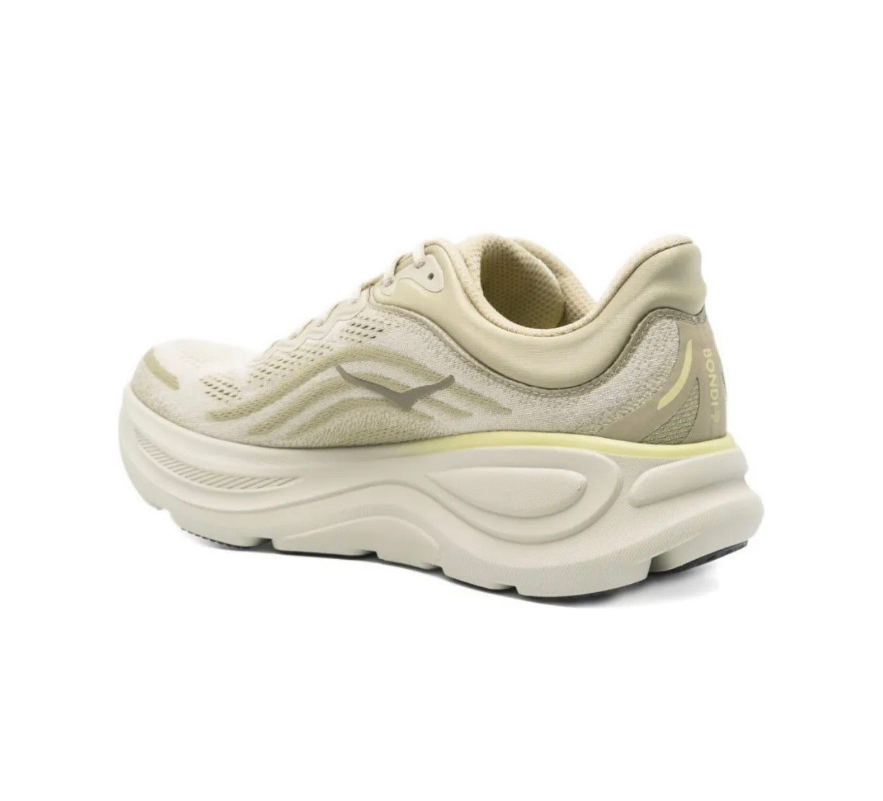 Hoka Bondi 9 Light Beige