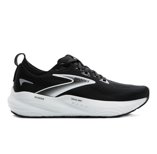 נעלי brooks Glycerin Black White מקוריות בעיצוב אופנתי עכשווי לקידום אתר