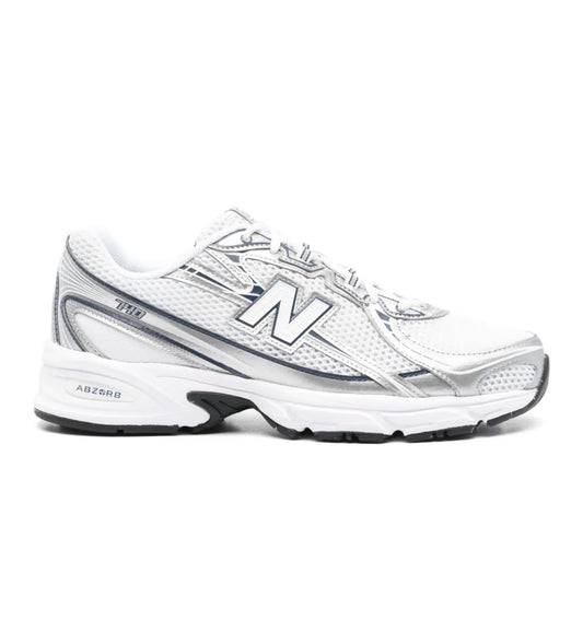 New Balance 740 White Silver