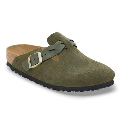 Birkenstock Boston braided thyme