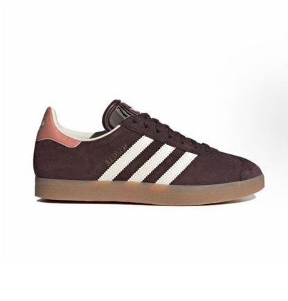 נעלי Adidas gazelle Brown Pink מקוריות בעיצוב אופנתי עכשווי לקידום אתר