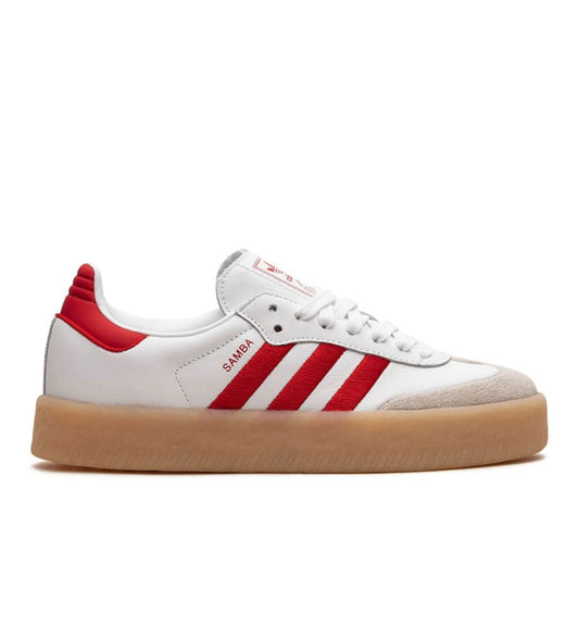 Adidas Samba Platform White Red