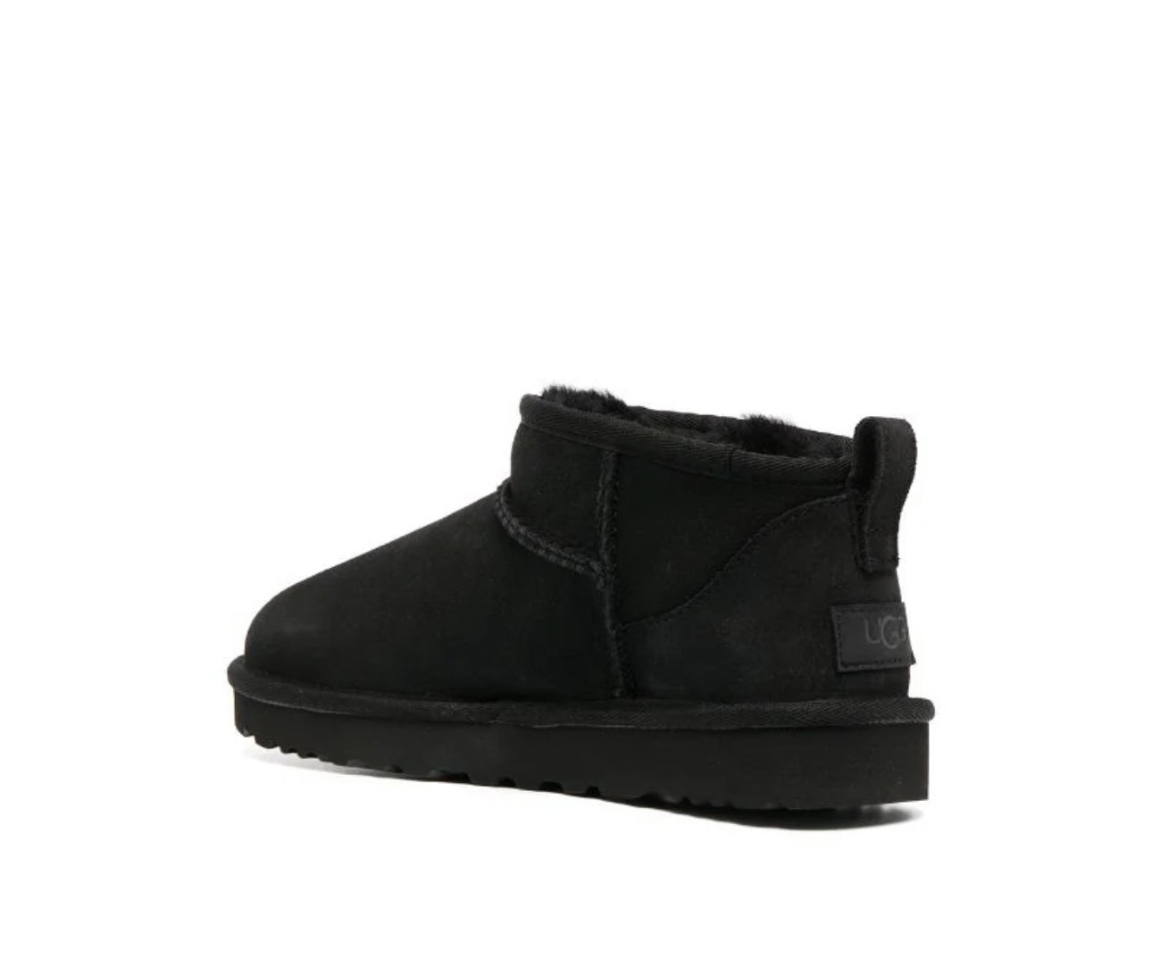 Ugg classic ultra mini  ankle boots black