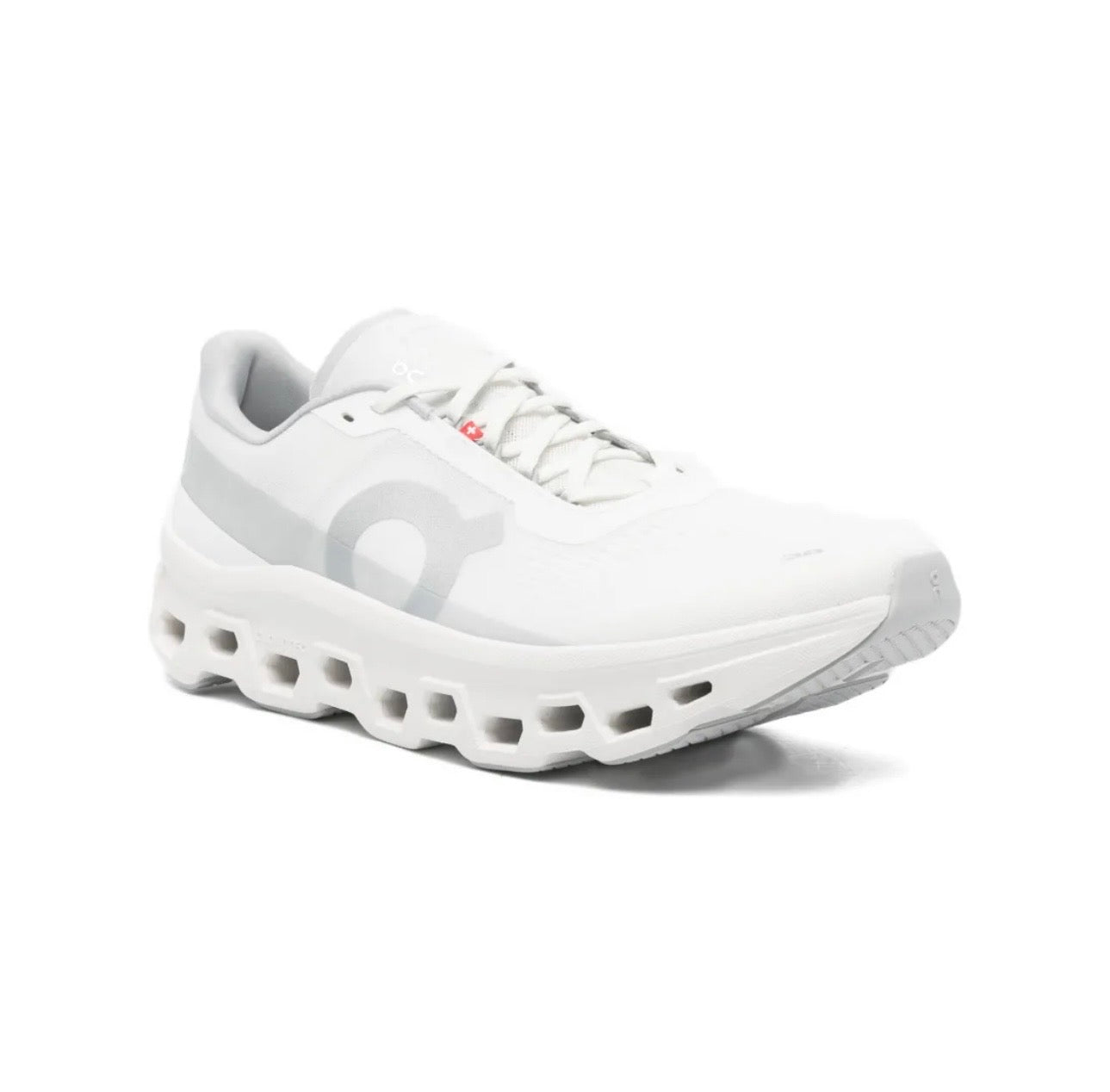 On Cloudmonster white grey