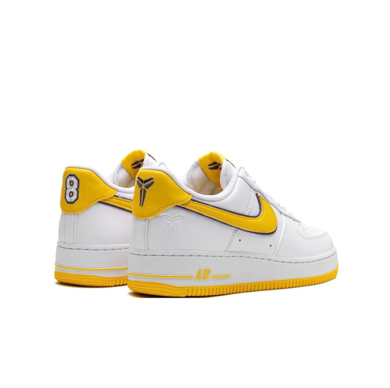 Nike AIR FORCE 1 White Yellow