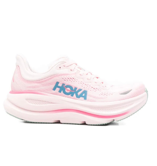 נעלי Hoka Bondi 9 Pink Blue מקוריות בעיצוב אופנתי עכשווי לקידום אתר