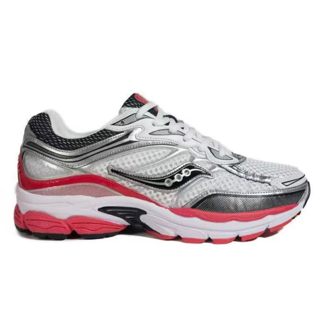 Saucony Omni 9 White Grey Red