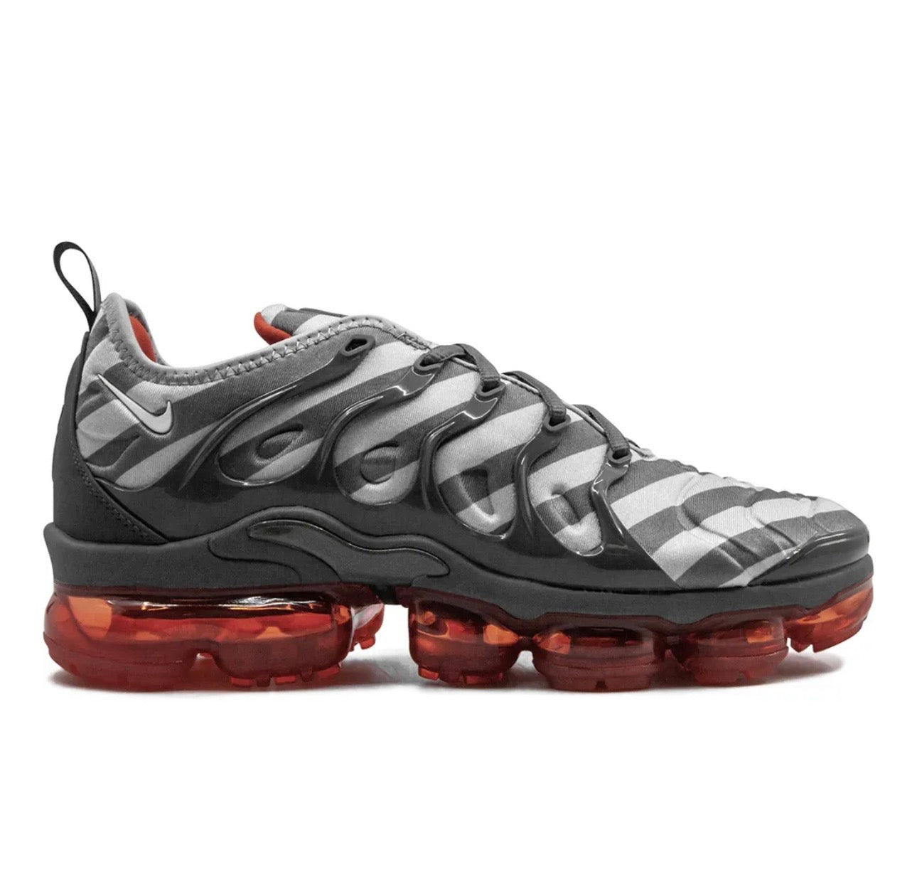 נעלי Nike Vapormax grey red מקוריות בעיצוב אופנתי עכשווי לקידום אתר