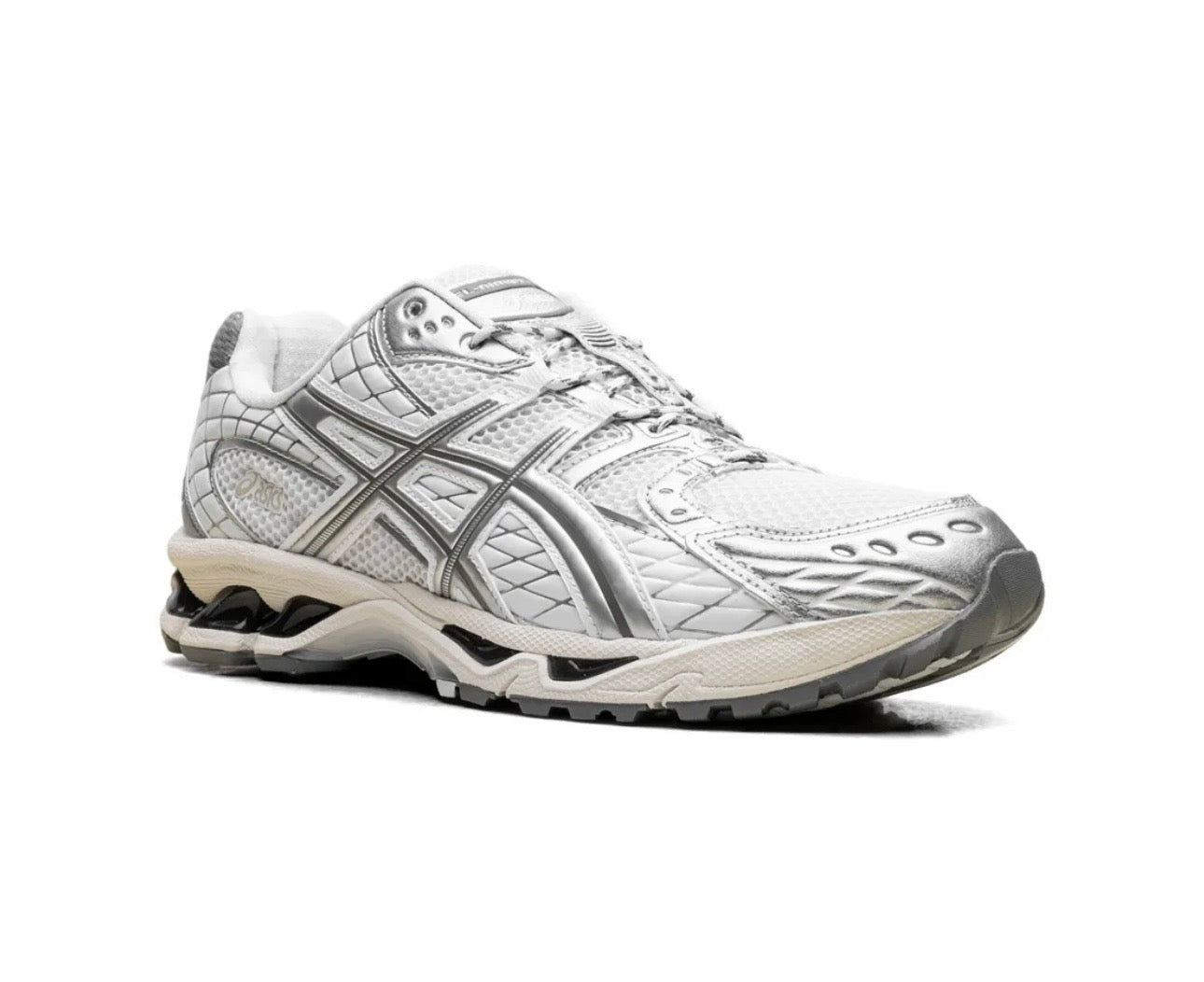Asics Gel Nimbus White Silver