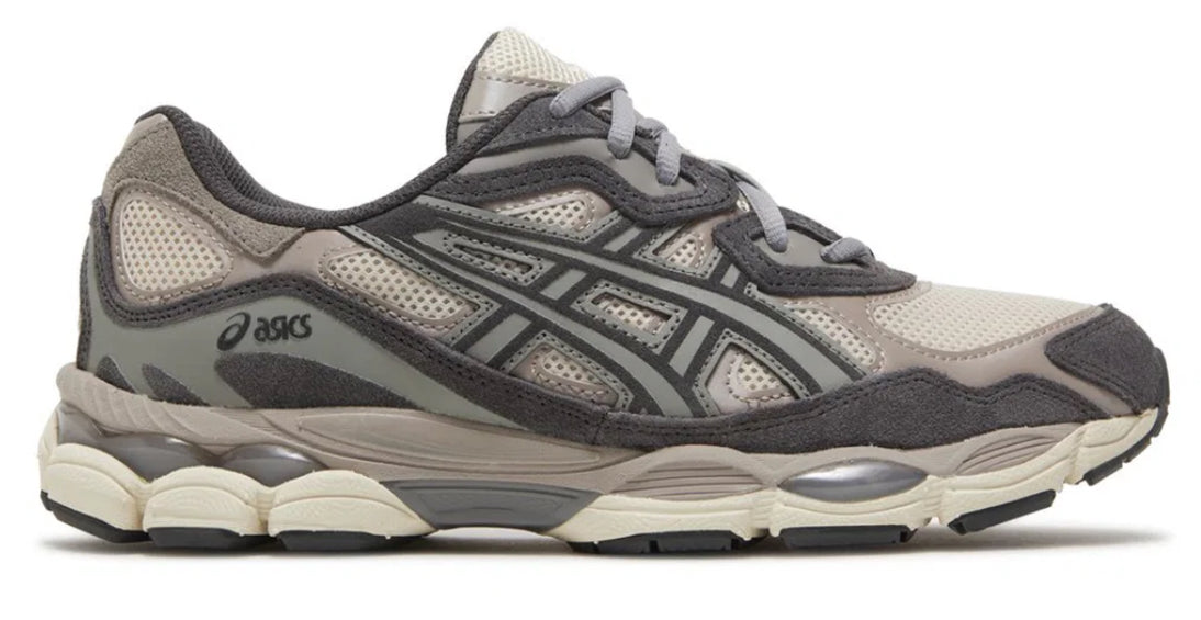 ASICS gel nyc grey blue מידה 40/41.5