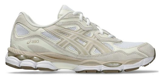 ASICS GEL NYC white feather green grey