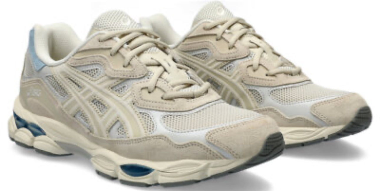 ASICS GEL NYC cream blue מידה 41.5