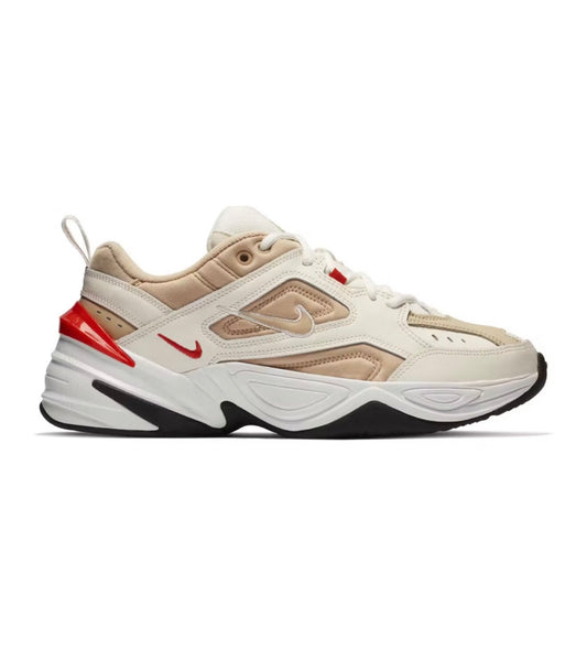 Nike M2K White Beige Red