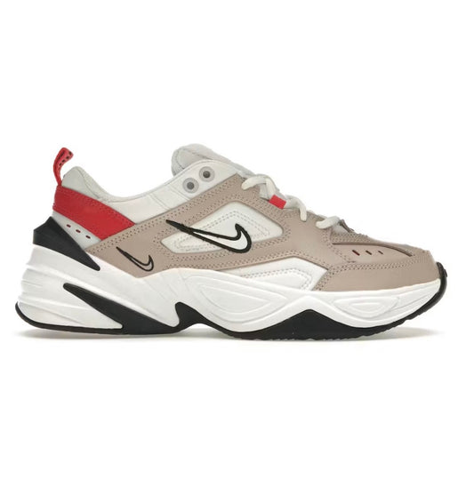 Nike M2K White Beige Red