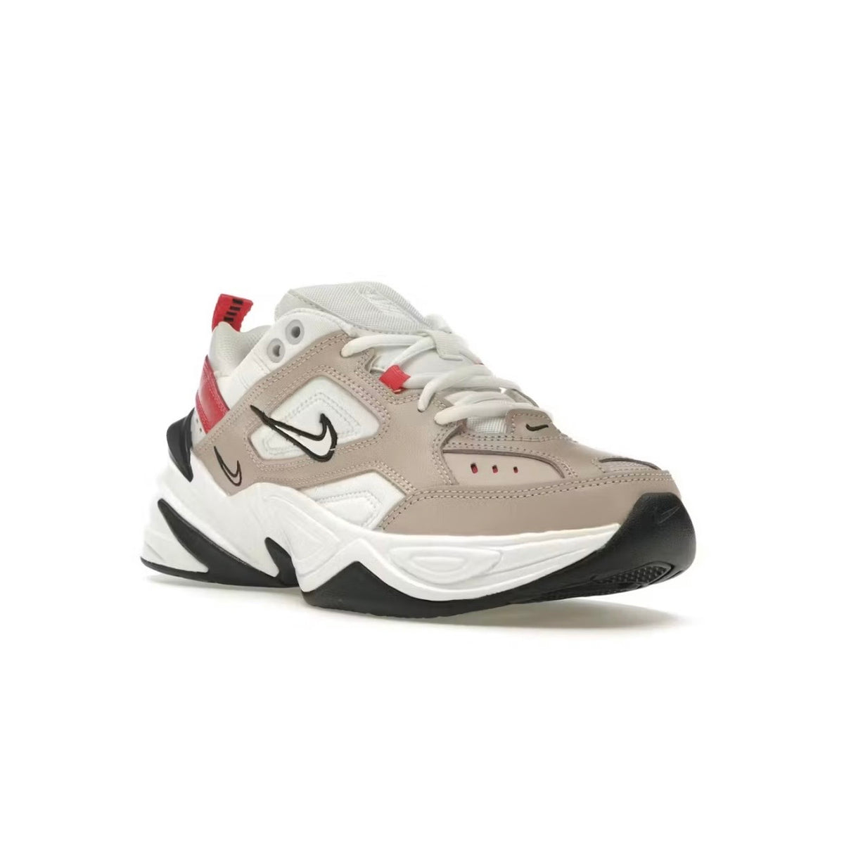 Nike M2K White Beige Red