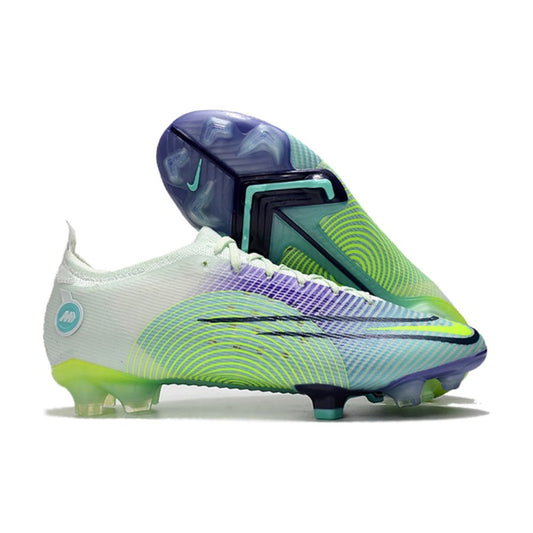 NIKE MERCURIAL VAPOR 14 ELITE FG – White Green Purple