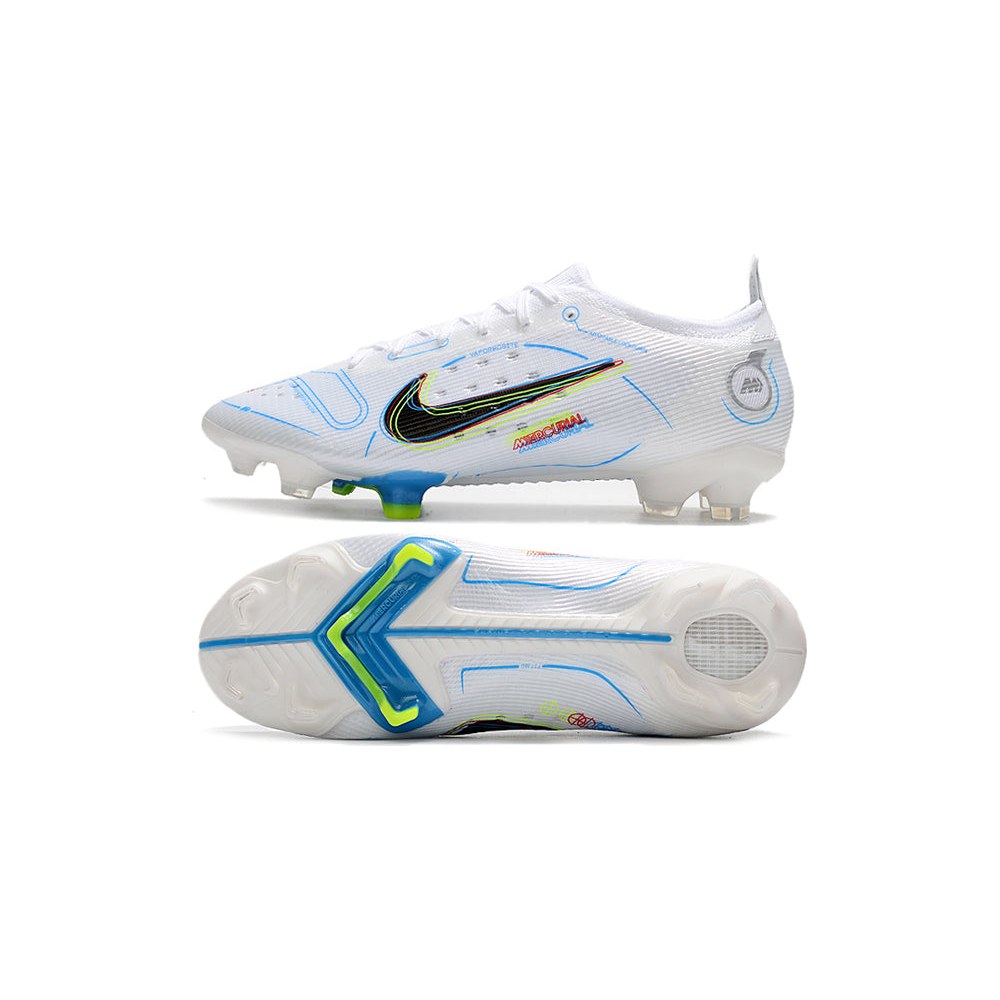 NIKE MERCURIAL VAPOR 14 ELITE FG – White Silver Blue