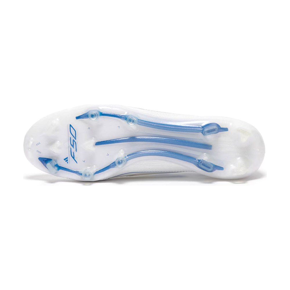 adidas F50 Elite FG lacless – White Blue