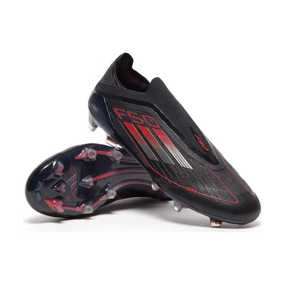 adidas F50 Elite FG lacless – Black Red