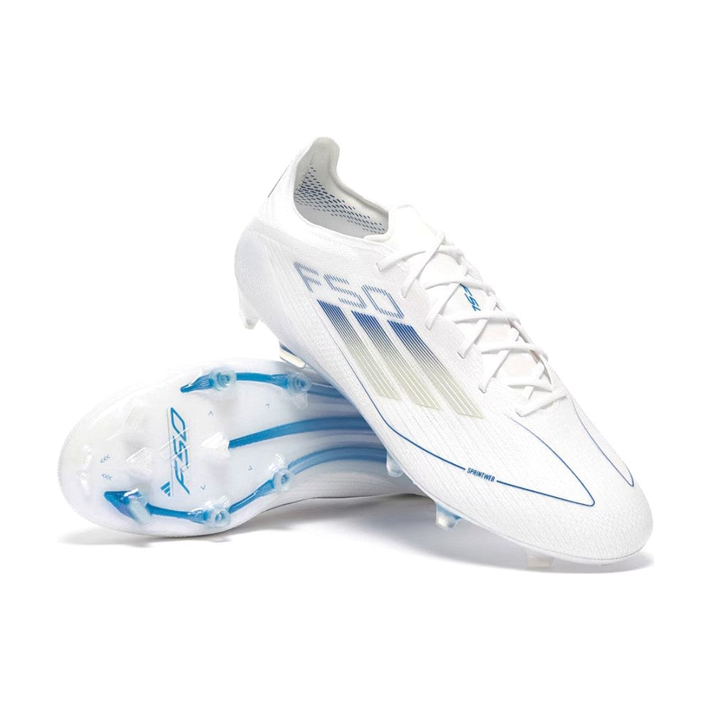 adidas F50 Elite FG – White Blue (2)