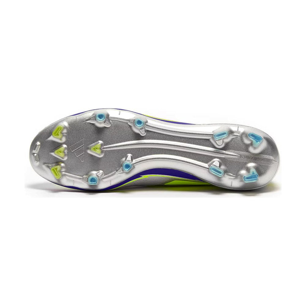 adidas F50 Elite FG – Silver Blue Volt